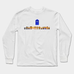 The 8bit Doctors. Long Sleeve T-Shirt